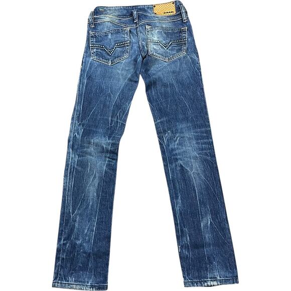 Diesel Matic 008SV Distressed Straight Leg Jeans - Picture 2 of 4